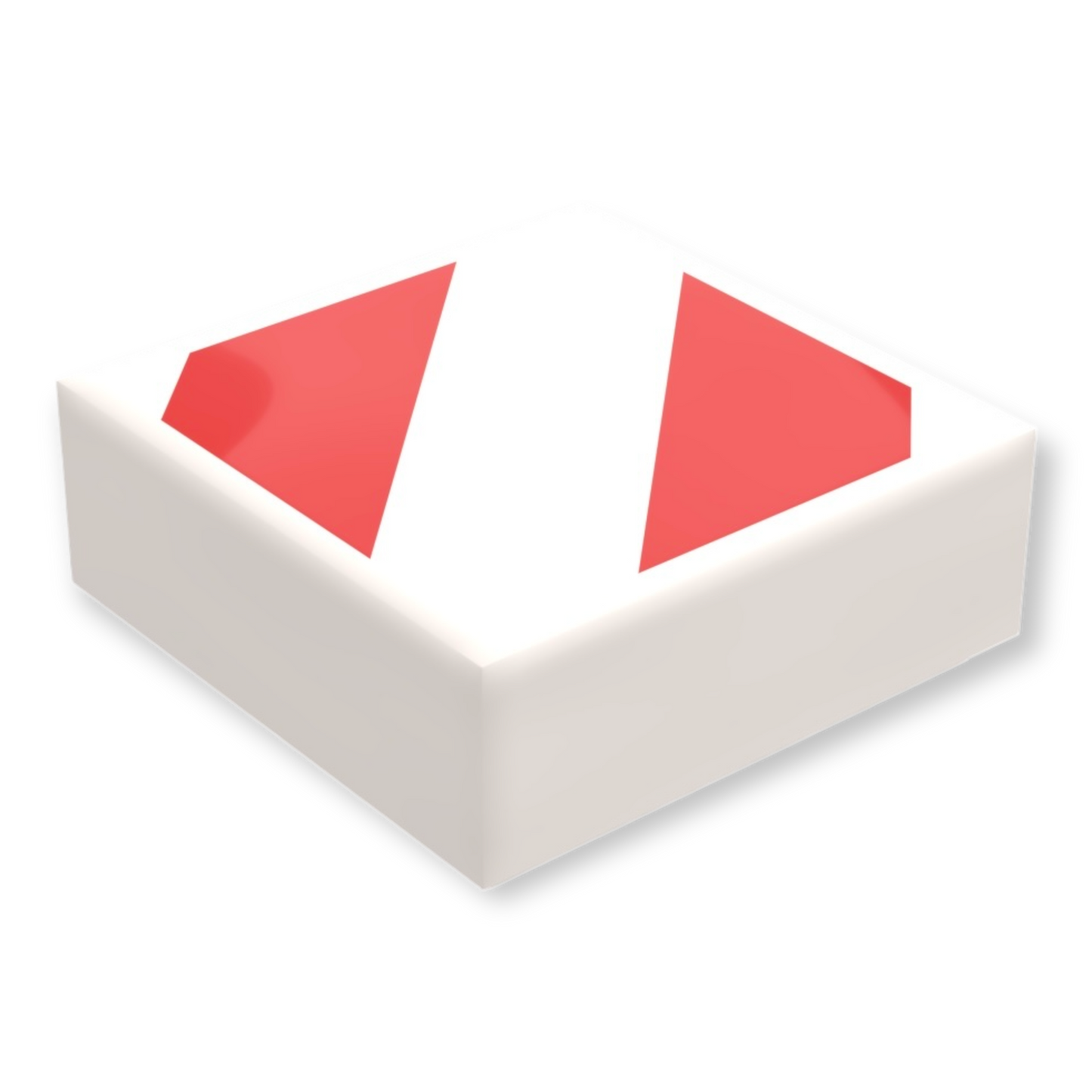 LEGO Tile 1x1 - Gefahrstreifen