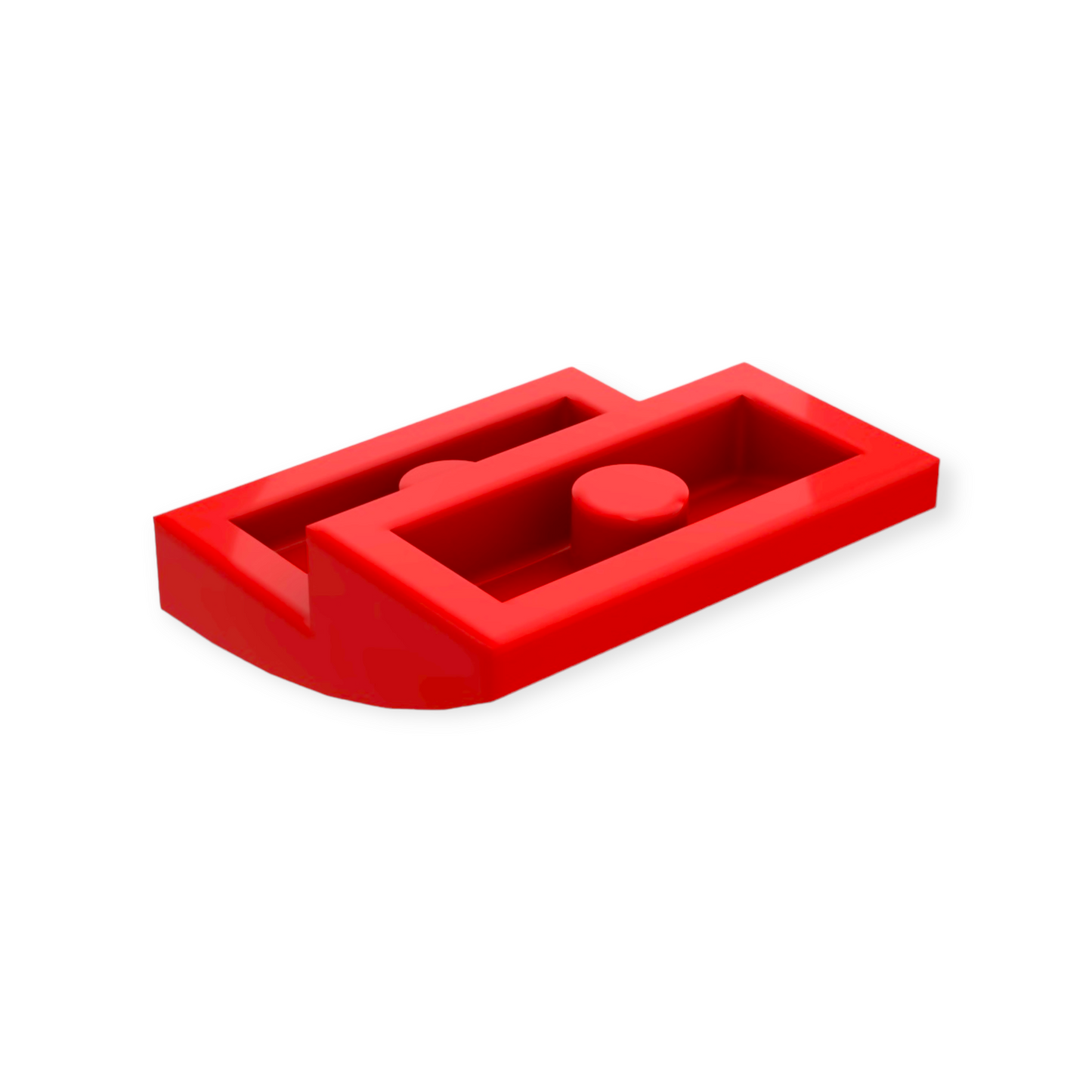 LEGO Slope Curved 2x2x2/3 - Red