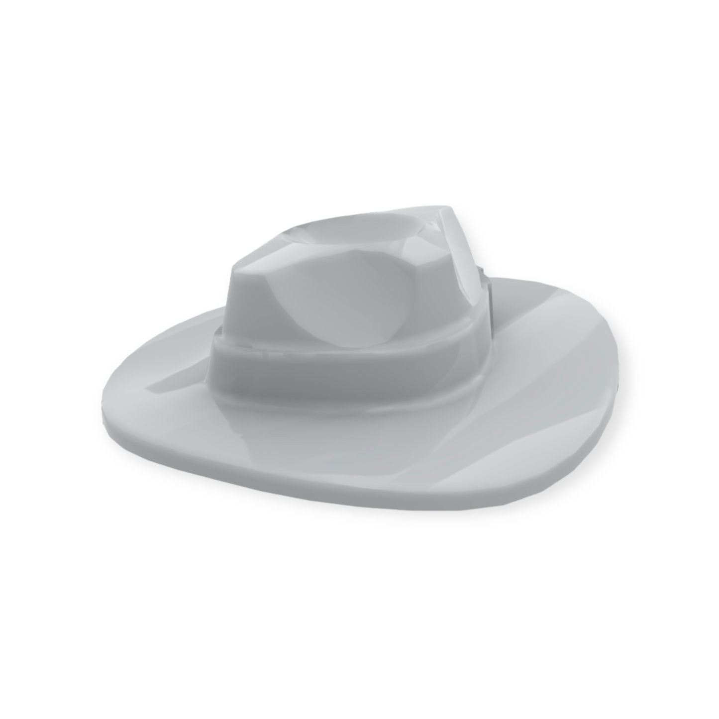 LEGO Hut - Outback-Stil mit breiter Krempe in Hellgrau