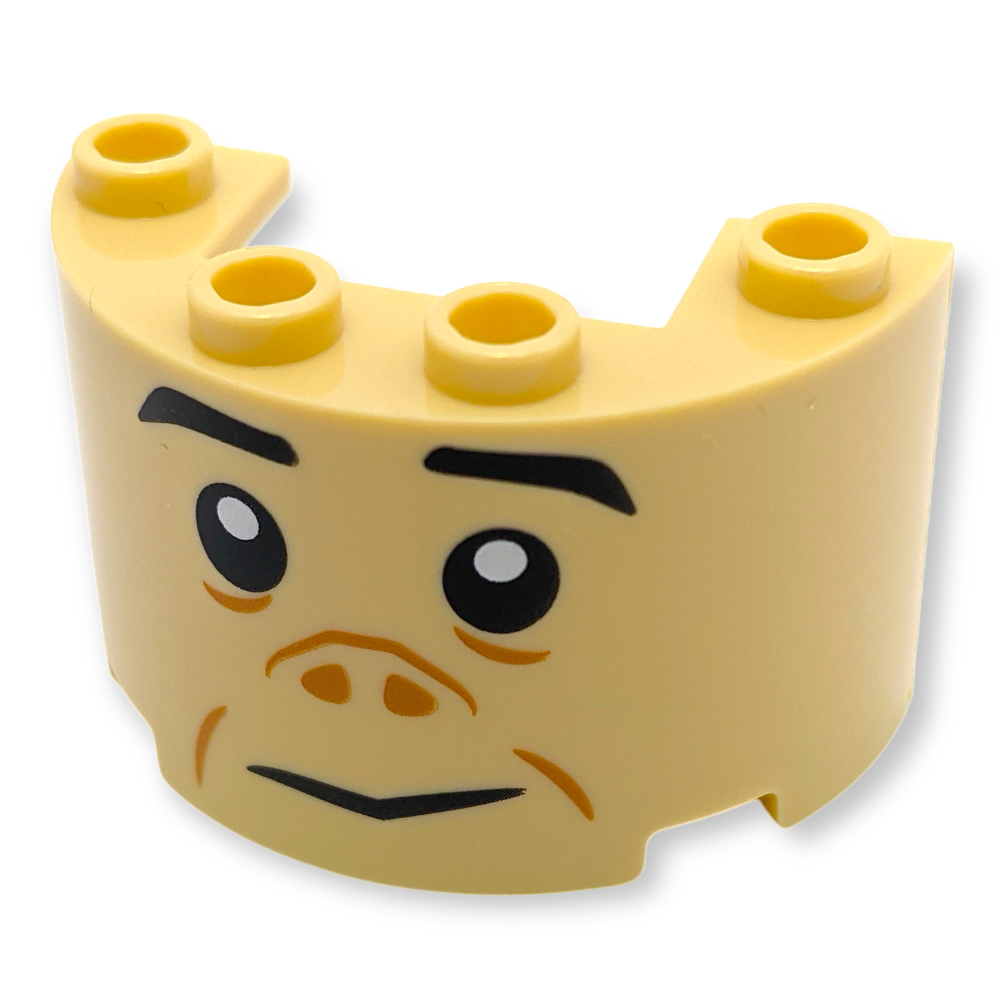 LEGO Zylinderhälfte 2x4x2 - Harry Potter - Grawp