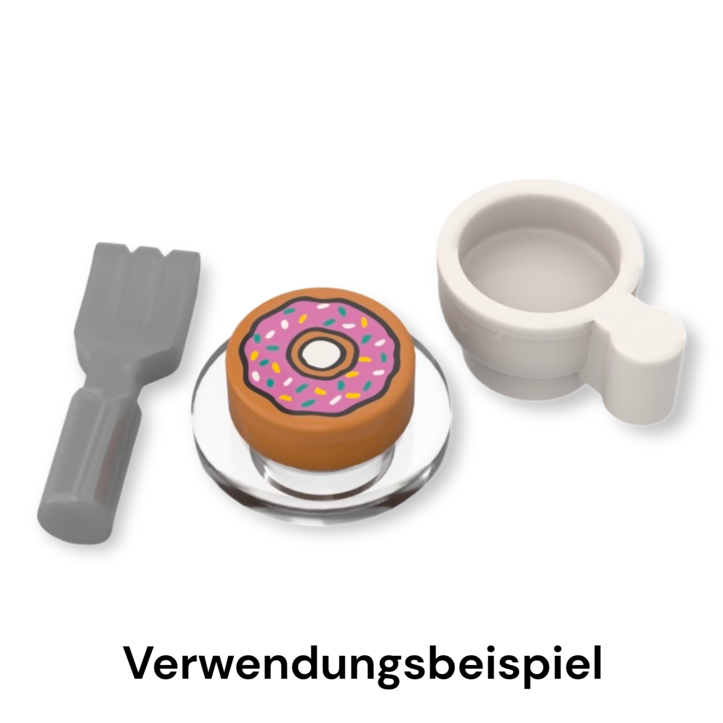 LEGO Tile 1x1 Round - Donut