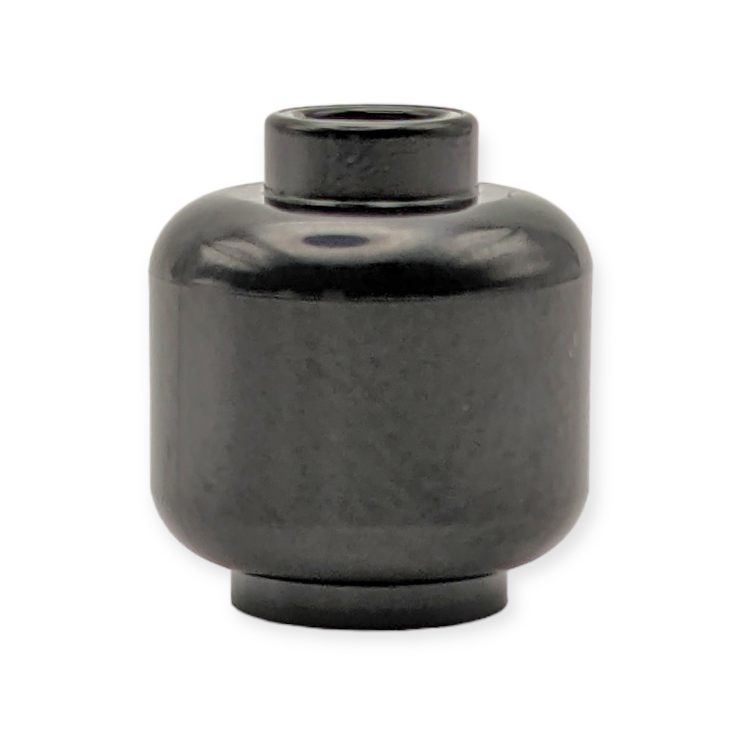 LEGO Minifiguren Kopf - 4029 Dark Bluish Gray Eyebrows Eye Shadow and Scar