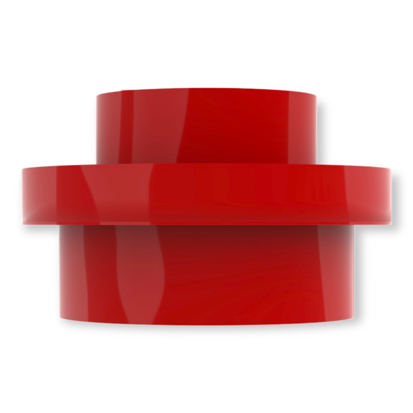 LEGO Plate Round 1x1 - Rot