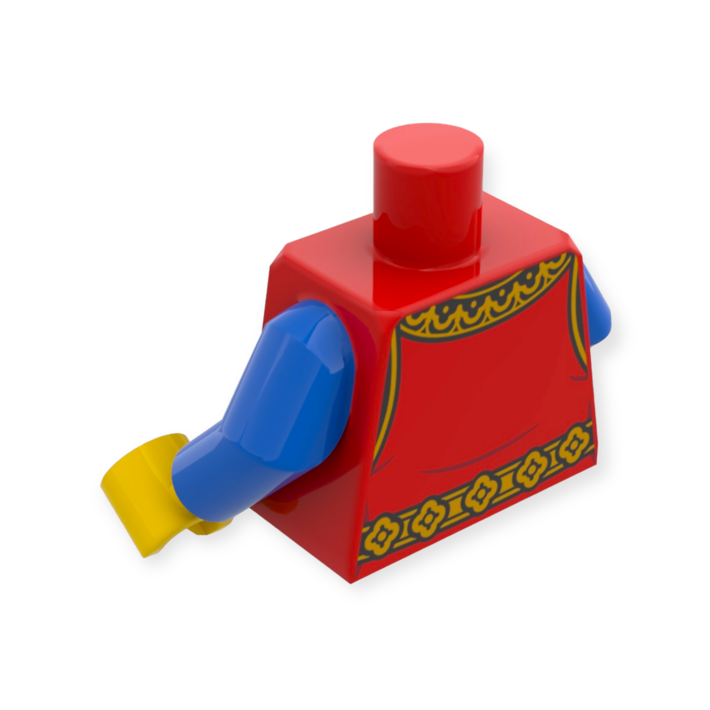 LEGO Torso - 6227 Castle Surcoat Gold Collar and Belt