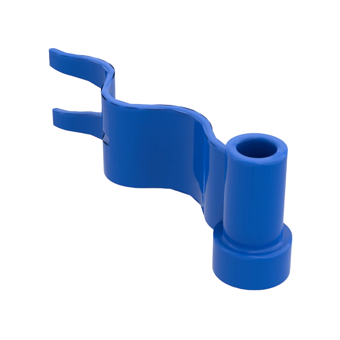 LEGO Flag 4x1 Wave Right - Blue