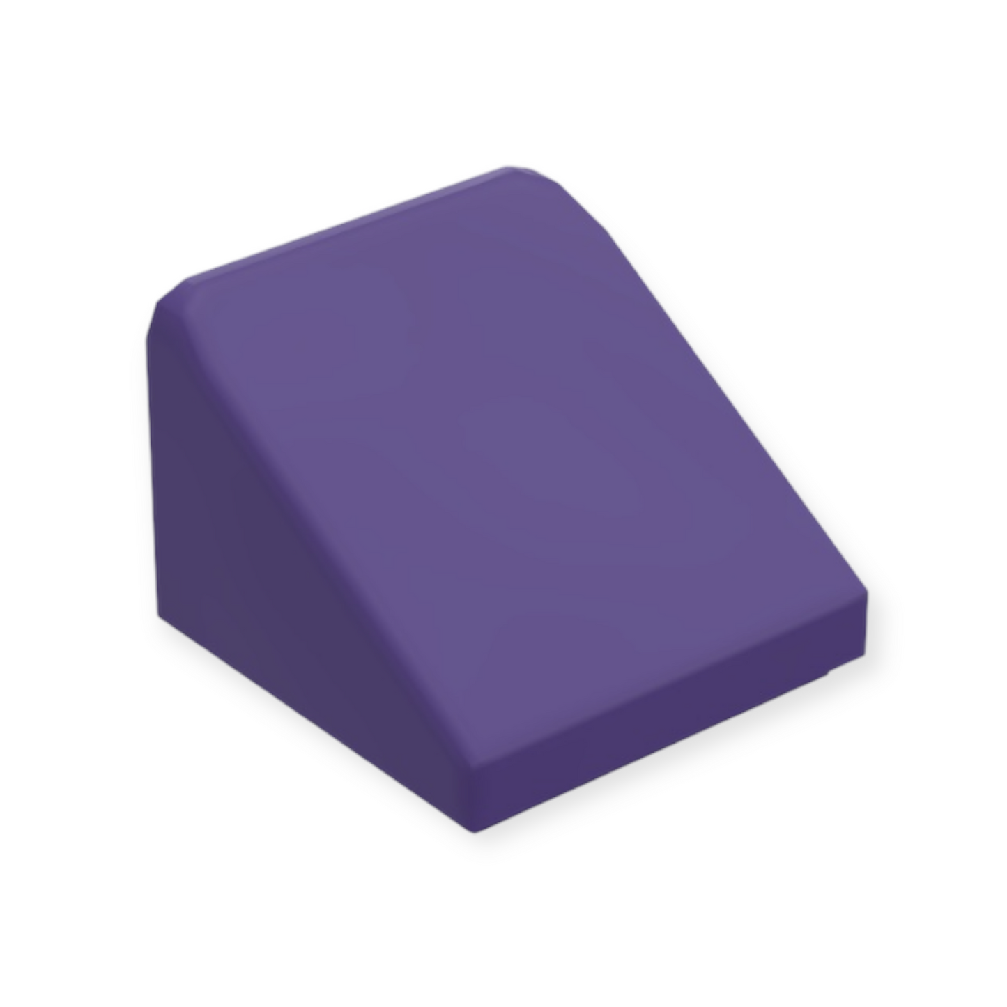 LEGO Slope 30 1x1x2/3 - in Dark Purple