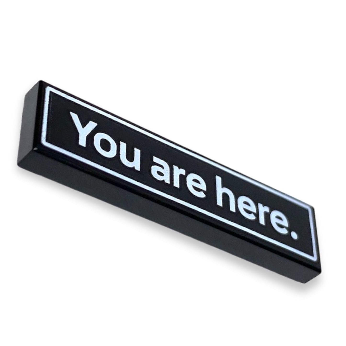 LEGO Tile 1x4 - YOU ARE HERE