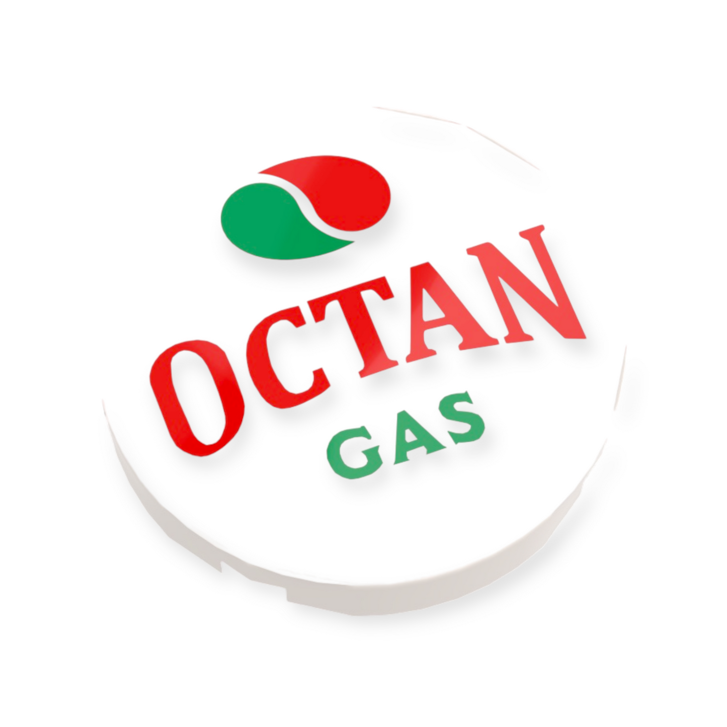 LEGO Fliese rund 2x2 - Octan Gas