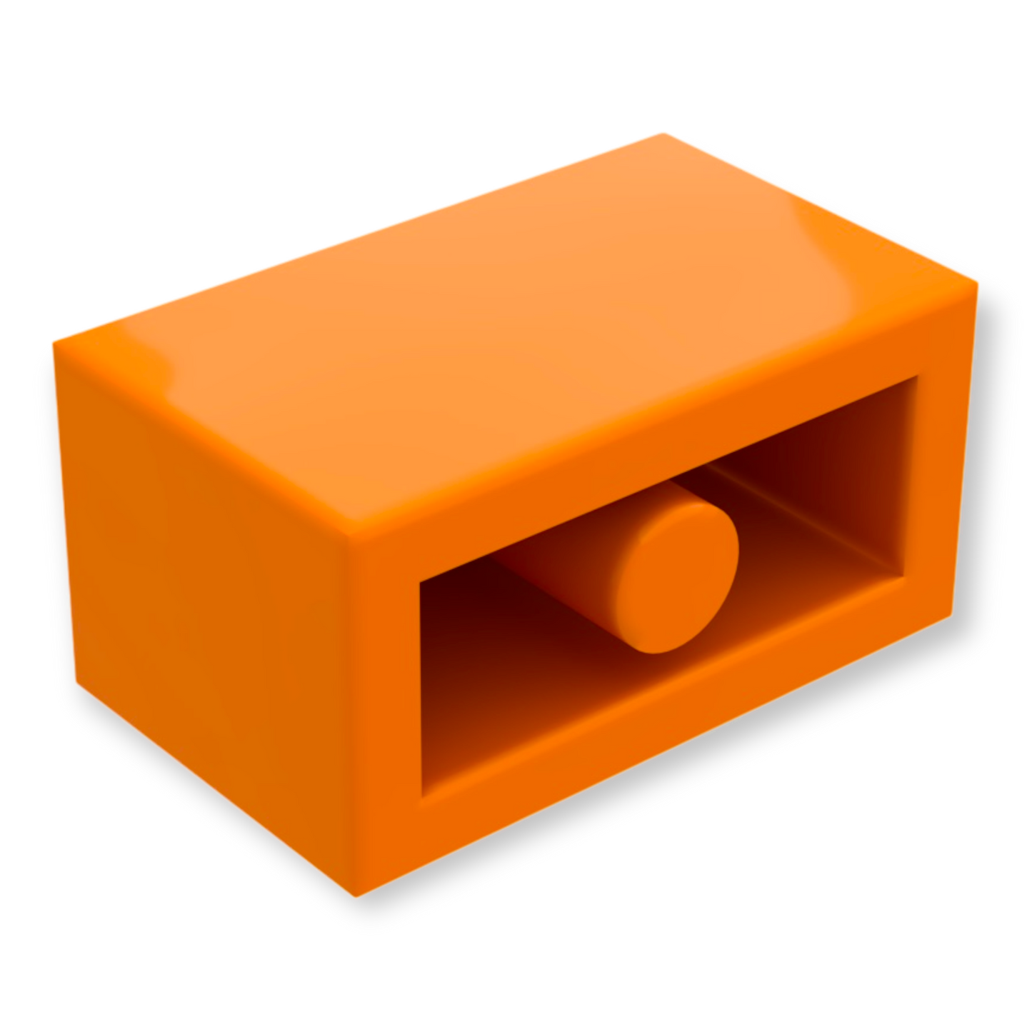 LEGO Brick 1x2 - Orange