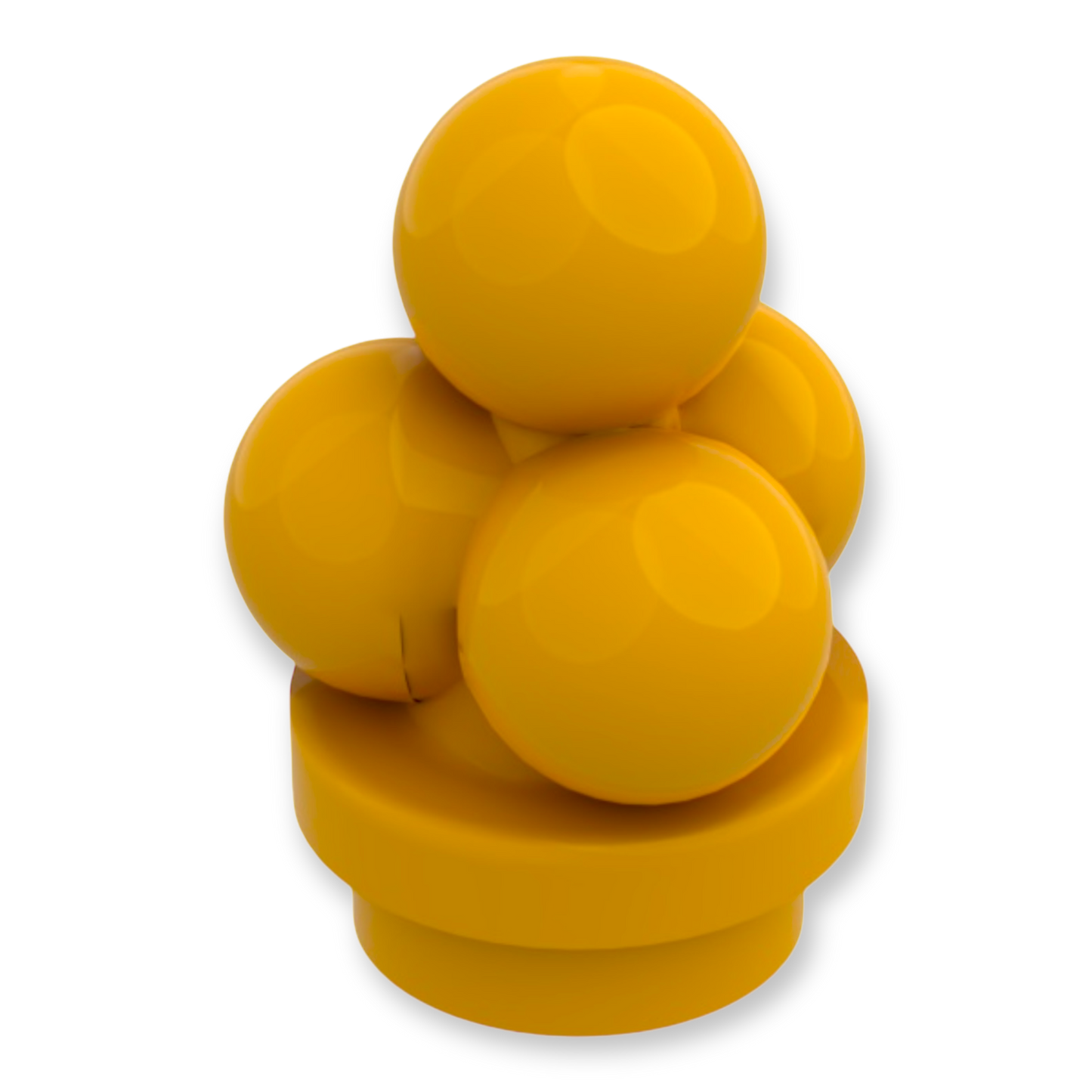 LEGO - Eiscreme Kugeln in Bright Light Orange