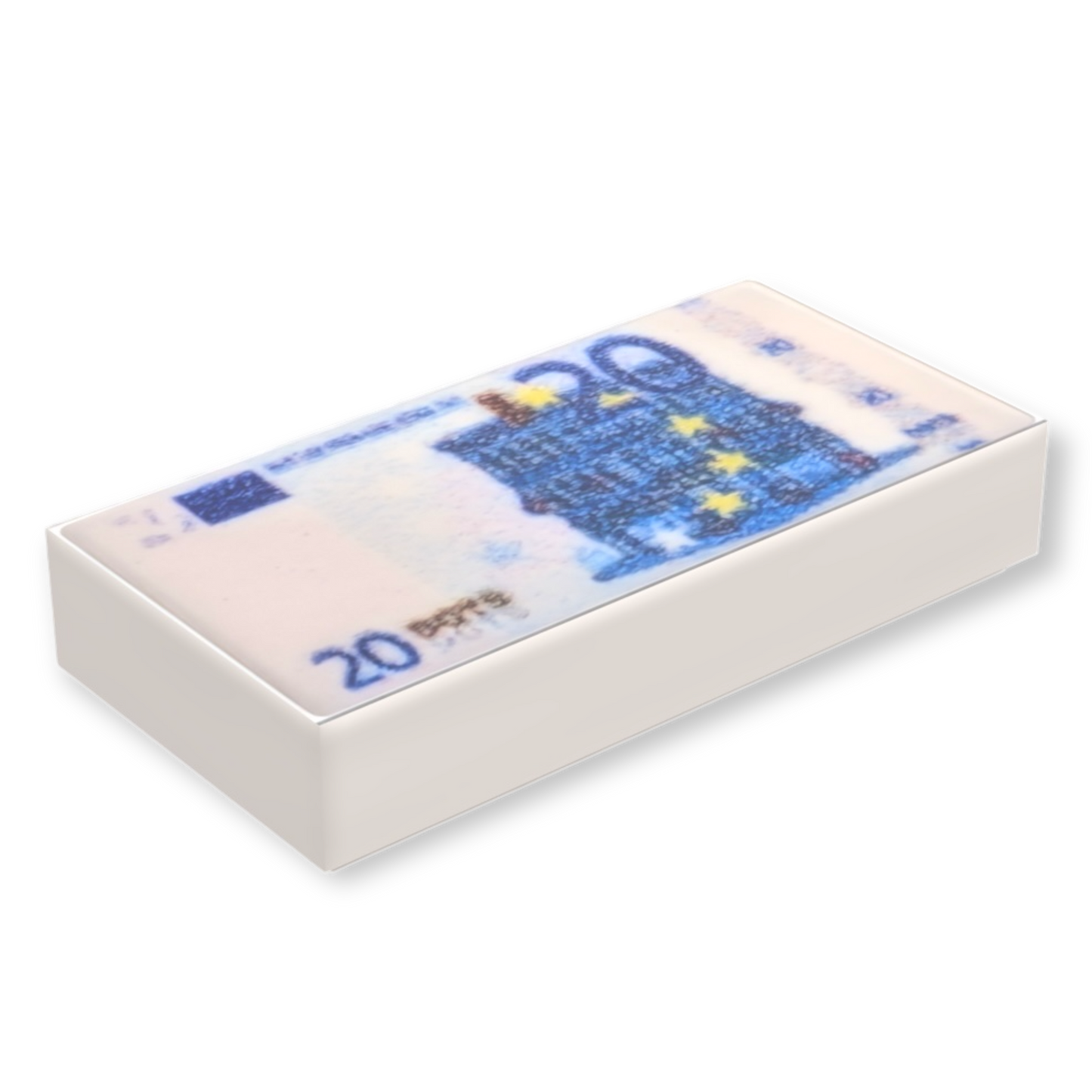 Bedruckte 1x2 Fliese - 20 Dots