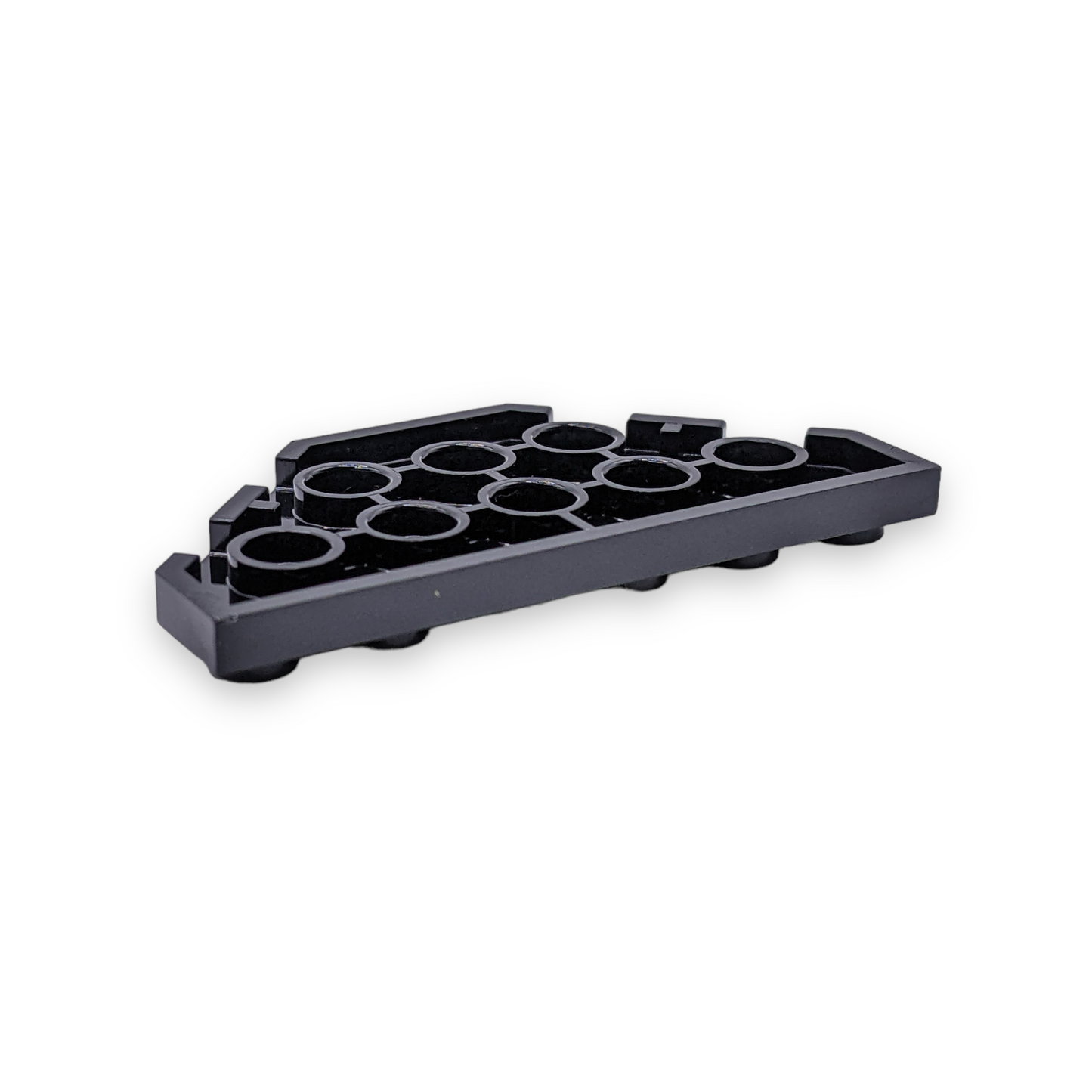 LEGO Wedge Plate 3x6 - in Black