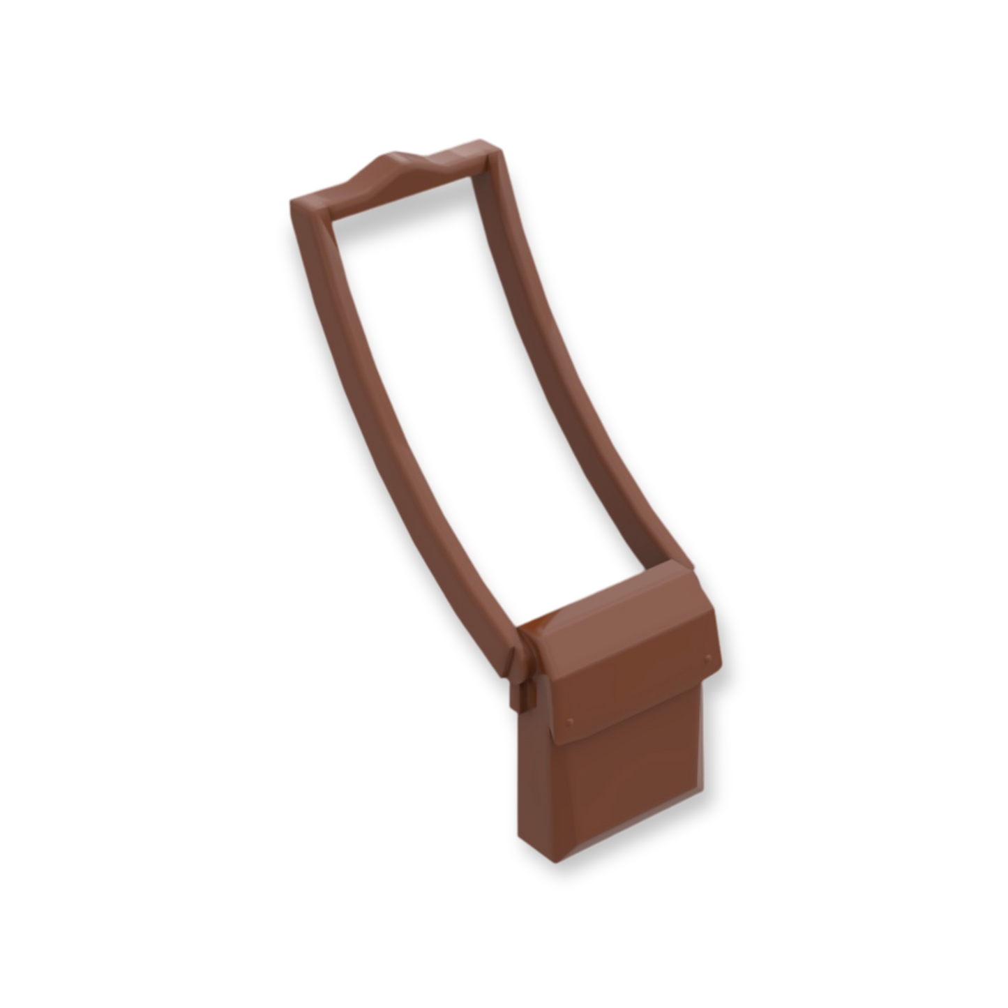 LEGO Einzelteil Minifiguren Tasche - Schultertasche in Reddish Brown