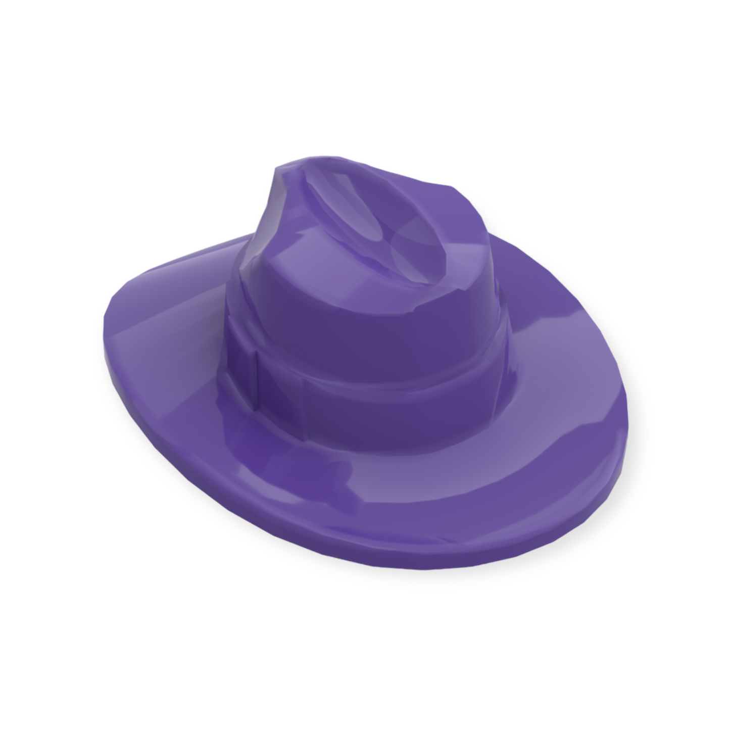 Chapeau LEGO - Style Outback à large bord en violet foncé