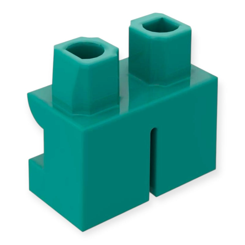 LEGO® Minifiguren-Beine kurz - Dunkel-türkis