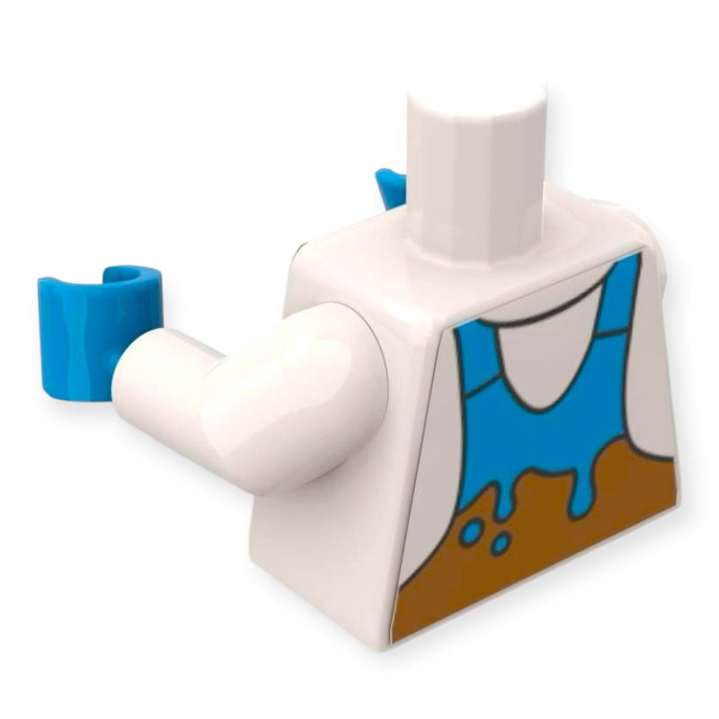 LEGO® Minifiguren Oberkörper 7373 - Weißes Hemd mit Donutschürze