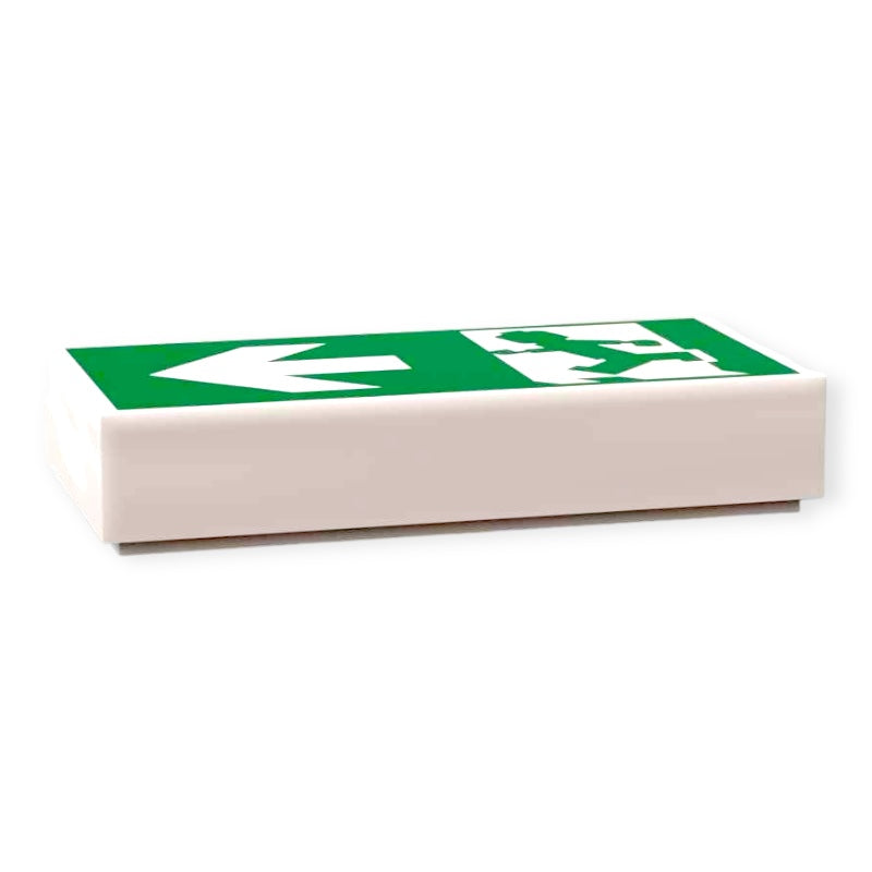 Fliese 1x2 - Notausgang nach links