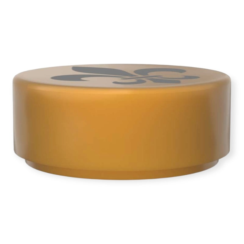 Bedruckte LEGO® Fliese Rund 1x1 - Dekotile 'Fleur-de-Lis'