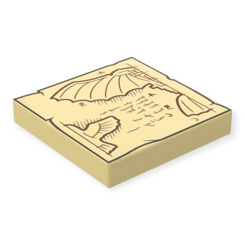 LEGO 2x2 Fliese - Leonardo da Vinci's Flugmaschine