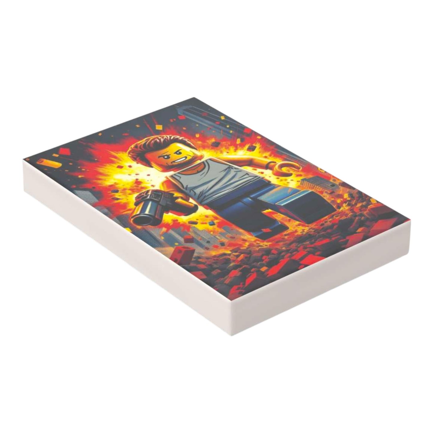 Bedruckte LEGO® Fliese 2x3 - Movie Pop Art Nr. 13