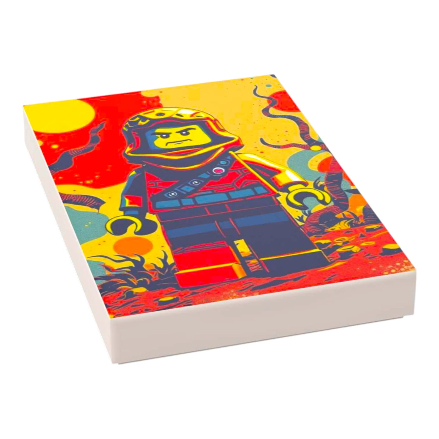 Bedruckte LEGO® Fliese 2x3 - Movie Pop Art Nr. 17