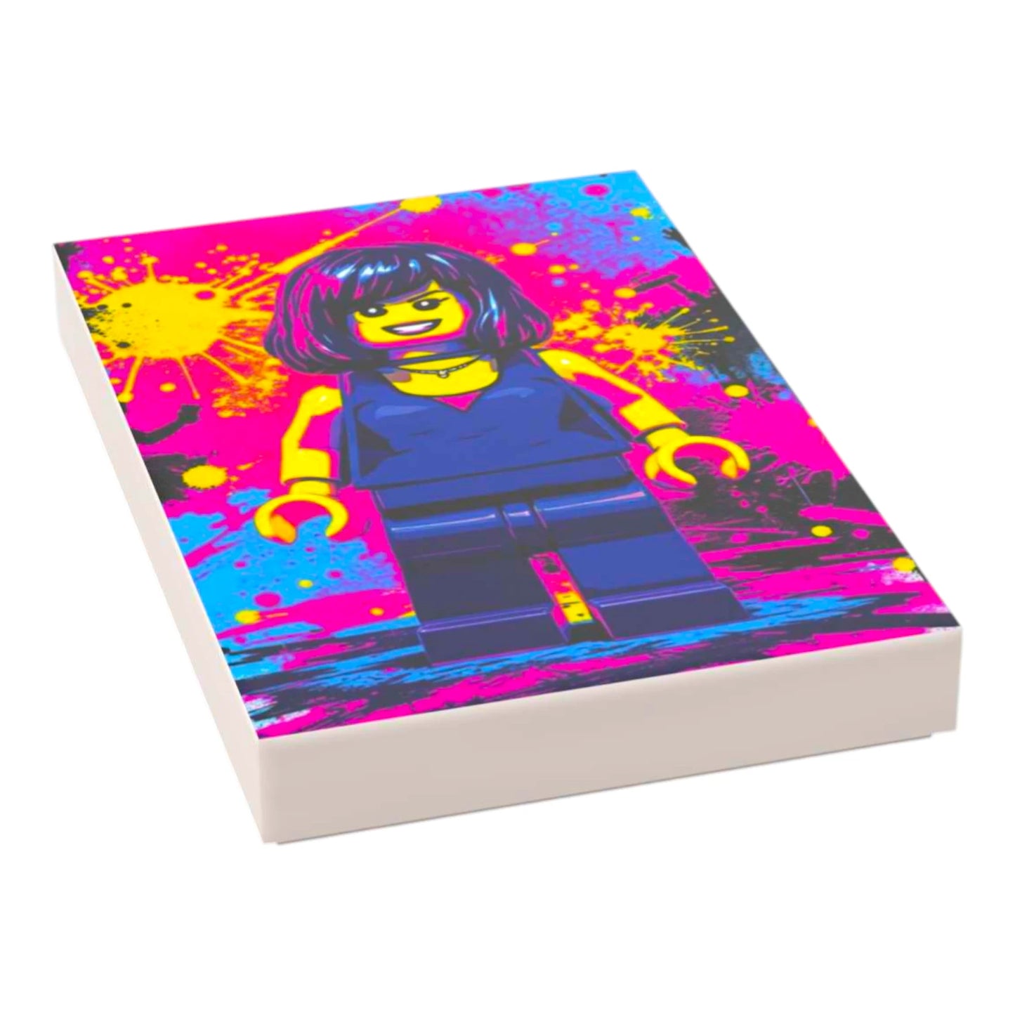 Bedruckte LEGO® Fliese 2x3 - Movie Pop Art Nr. 20