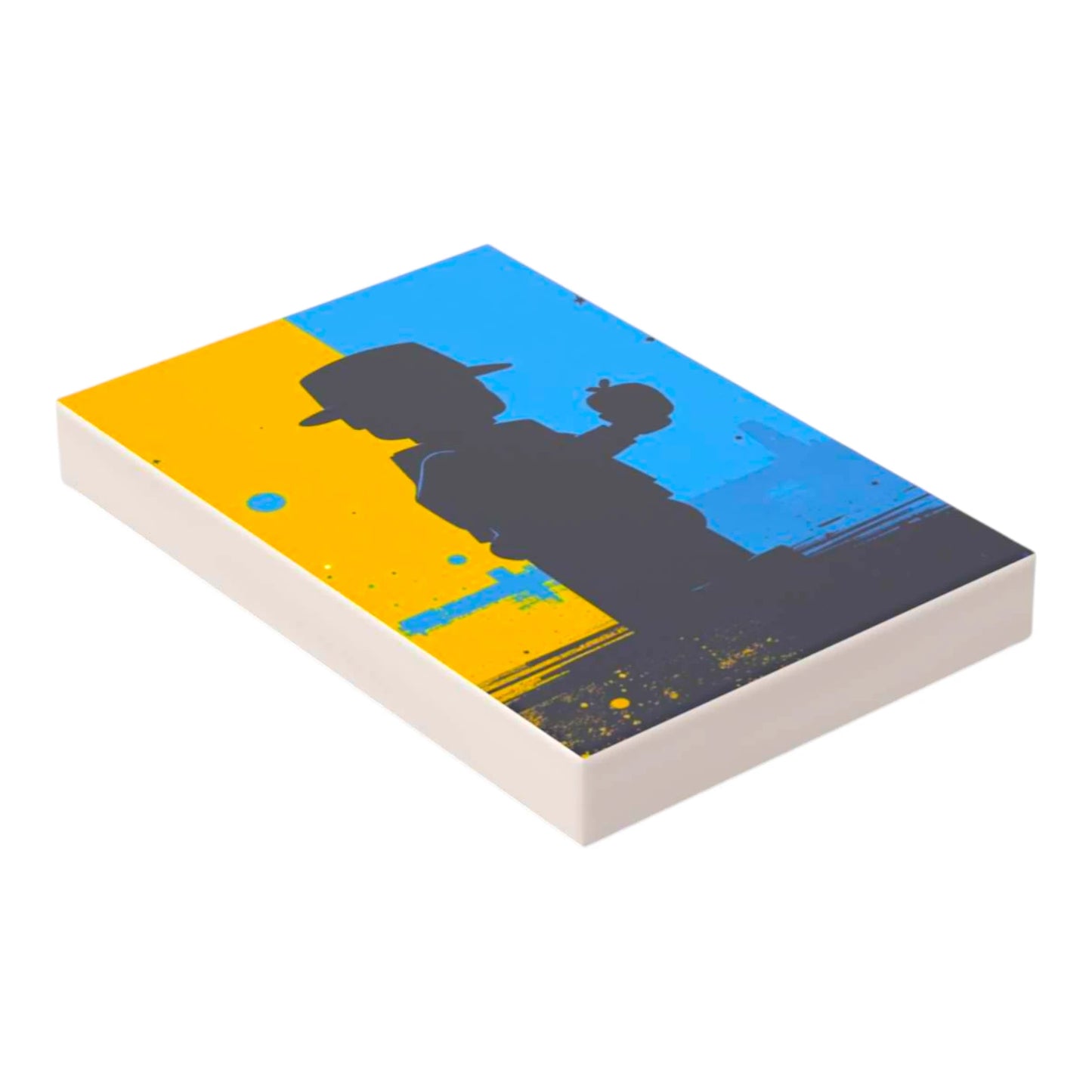 Bedruckte LEGO® Fliese 2x3 - Movie Pop Art Nr. 24