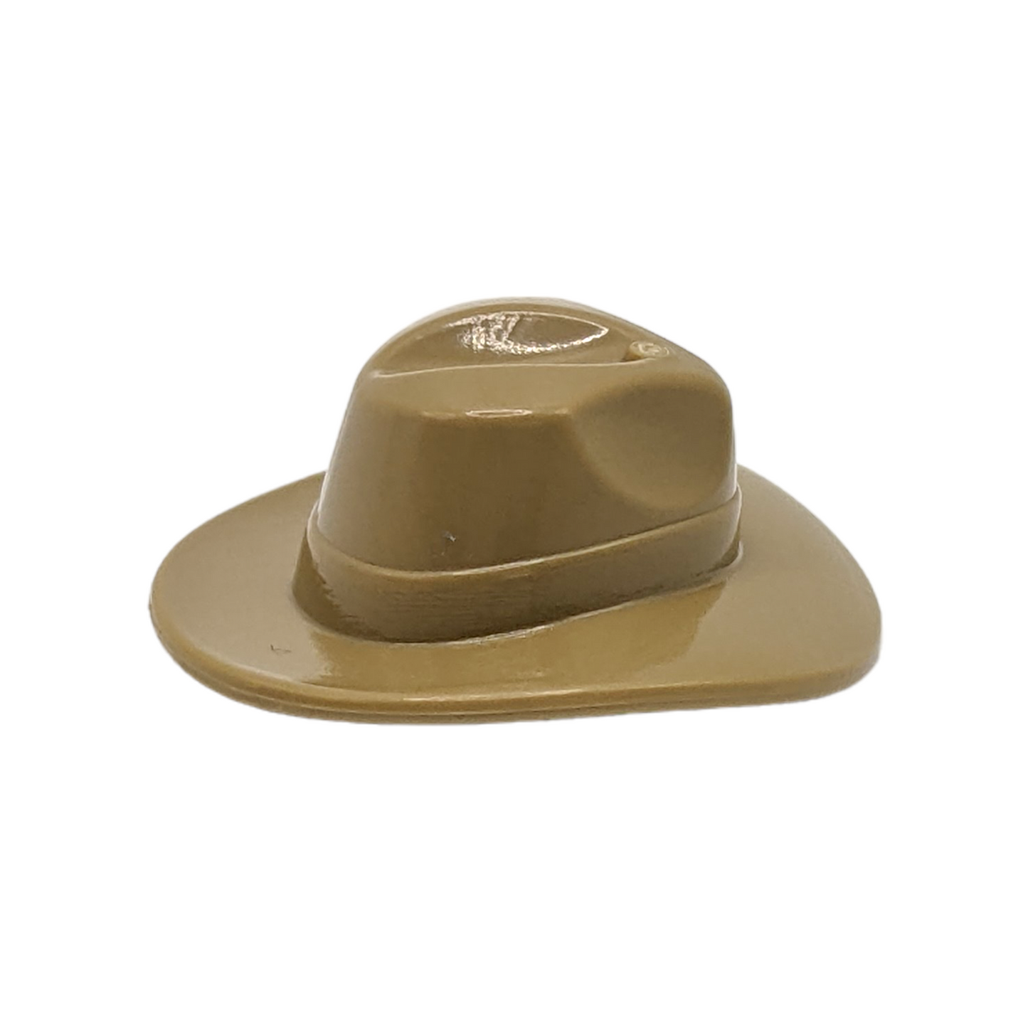 LEGO Hut - Outback-Stil mit breiter Krempe in Dark Tan