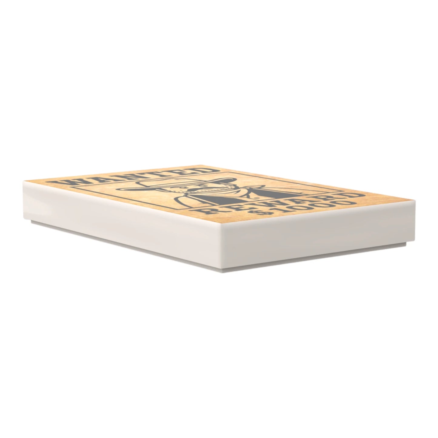 Bedruckte LEGO® Fliese 2x3 - Wilder Westen 'Wanted 1'