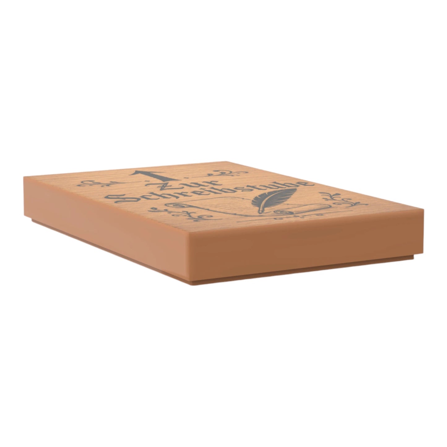 Bedruckte LEGO® Fliese 2x3 - Holzschild 8 'Zur Schreibstube'