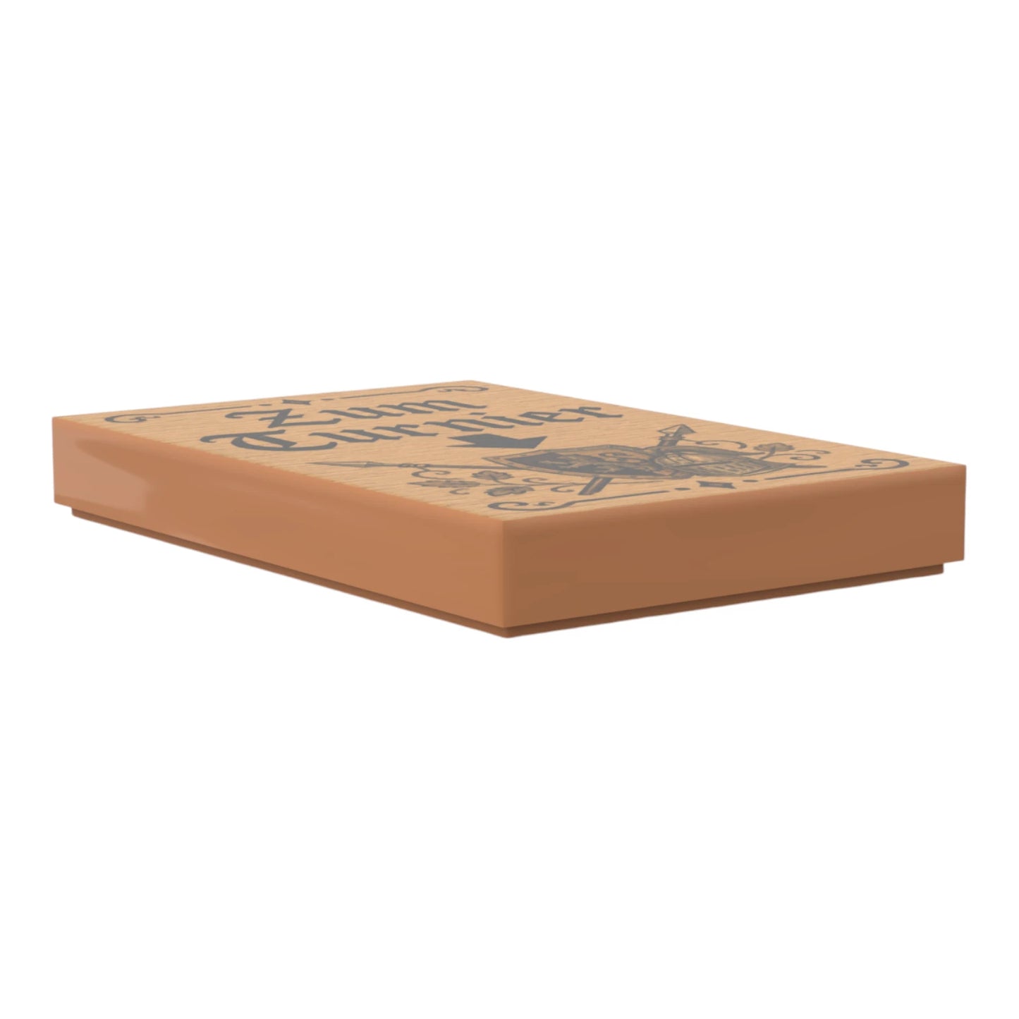 Bedruckte LEGO® Fliese 2x3 - Holzschild 19 'Zum Tunier'