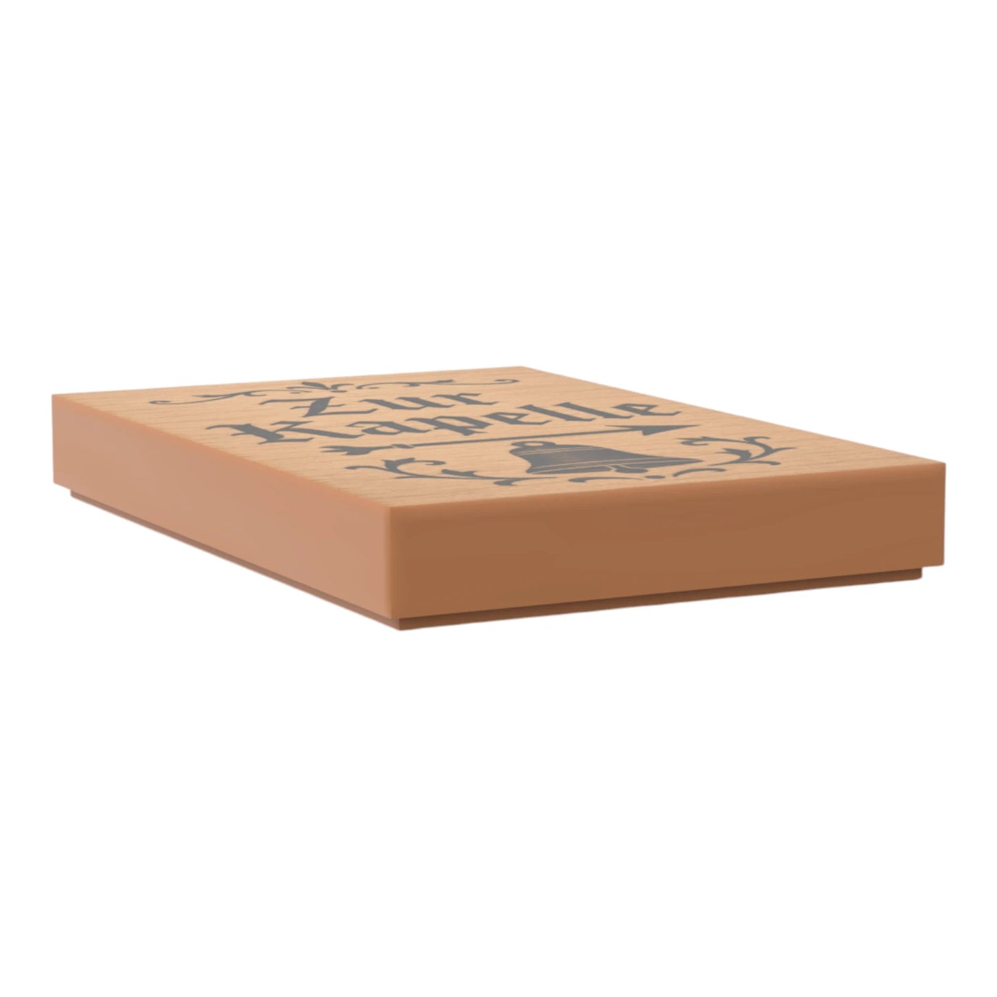 Bedruckte LEGO® Fliese 2x3 - Holzschild 15 'Zur Kapelle'