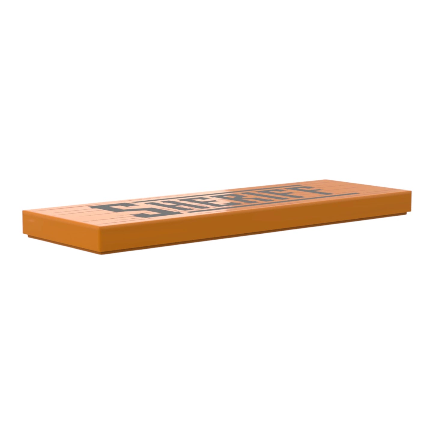 Bedruckte LEGO® Fliese 2x6 - Wilder Westen 'Sheriff'
