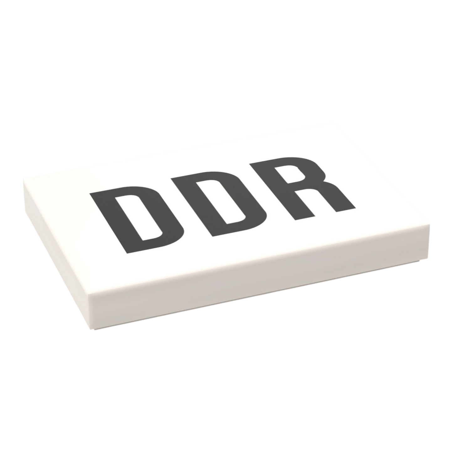 Bedruckte LEGO® Fliese 2x3 - DDR