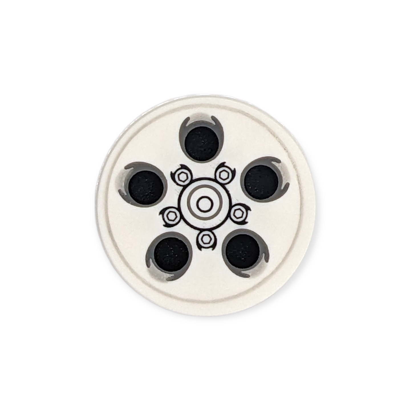 LEGO Tile Round 2x2 - Technical Wheel