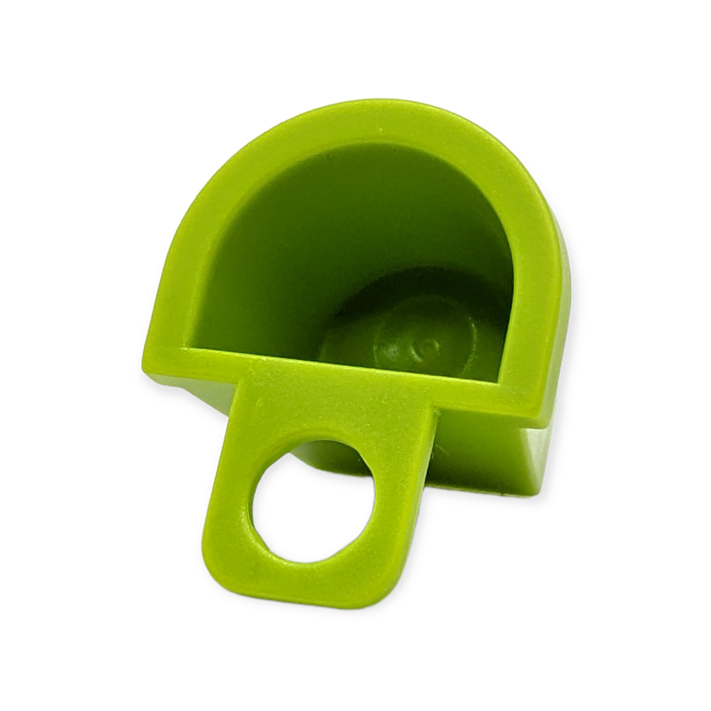 Panier de figurines LEGO en vert citron