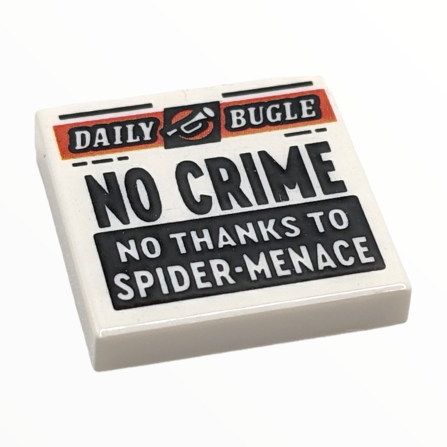 LEGO Fliese 2x2 - Daily Bugle Newspaper
