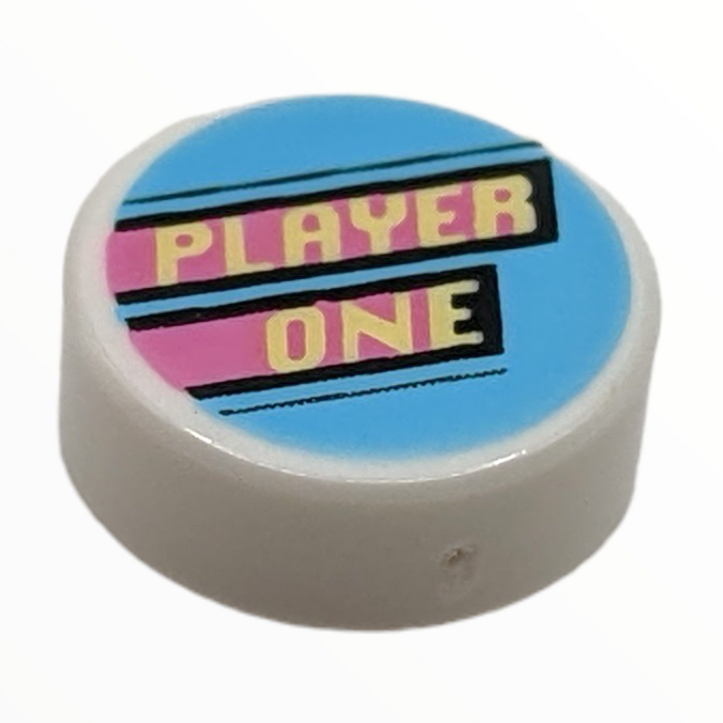 Tuile LEGO ronde 1x1 - Joueur 1