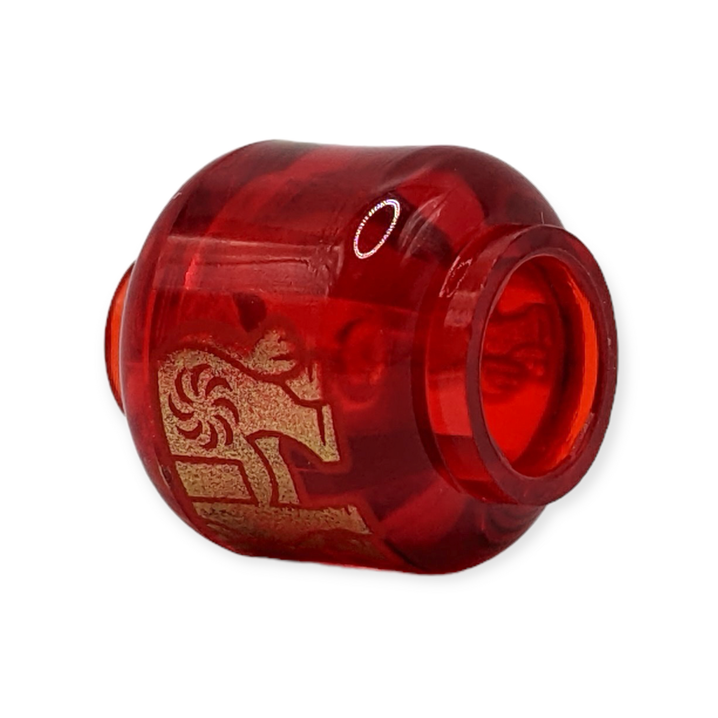 LEGO Head - Goldener Ochse / Bulle