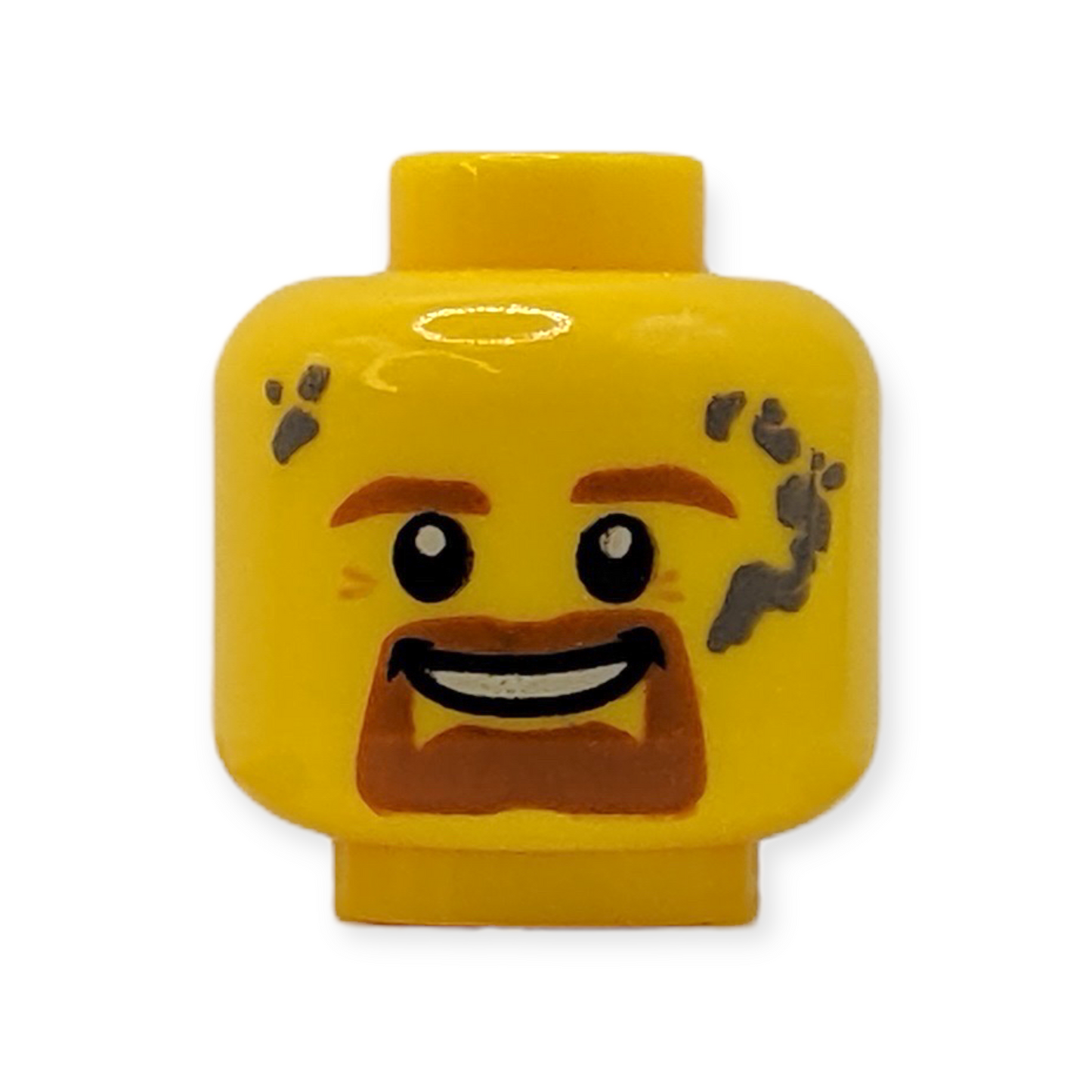 LEGO Minifiguren Kopf - 1826 Dark Orange Eyebrows Goatee