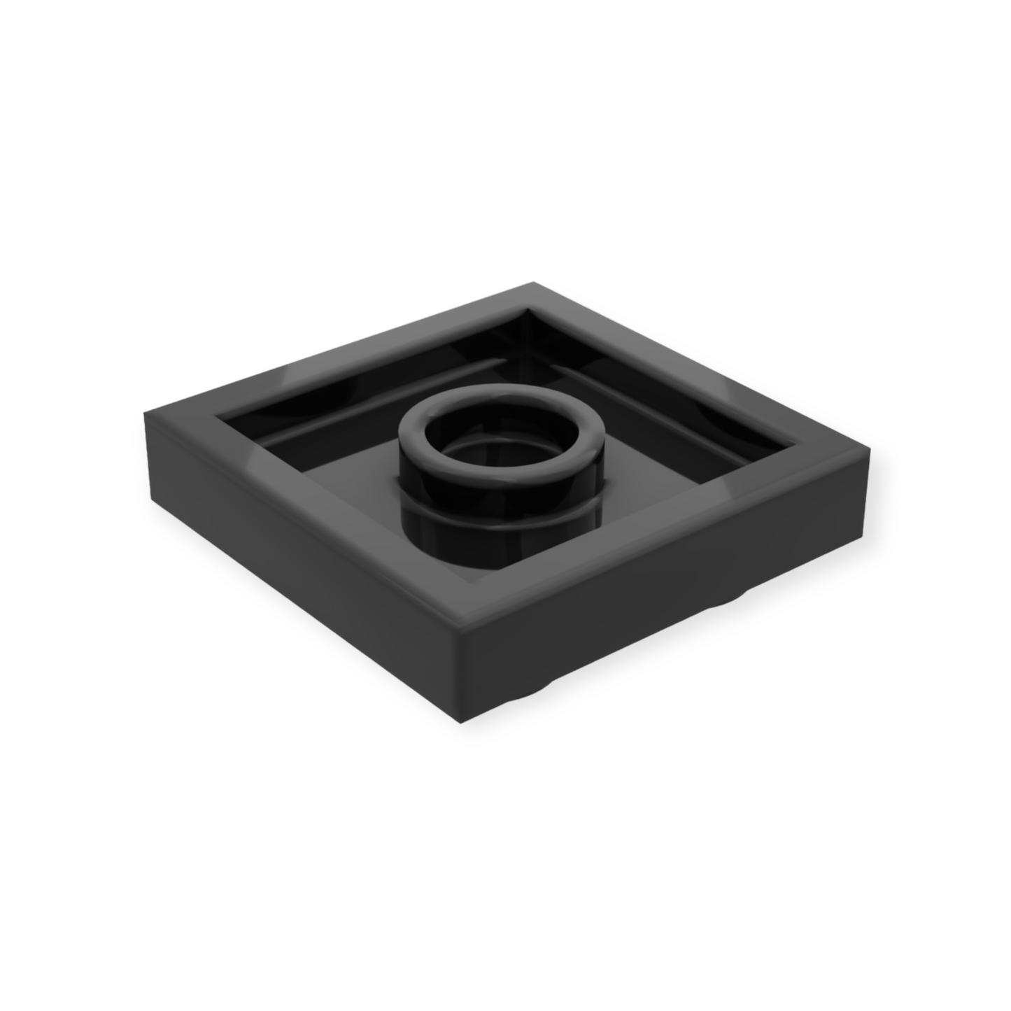 LEGO Tile Modified 2x2 - Black
