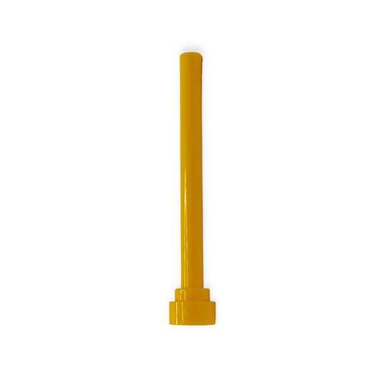 LEGO Antenne 4H Flache Spitze in Yellow