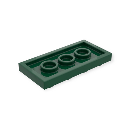 LEGO Plate 2x4 - Dark Green