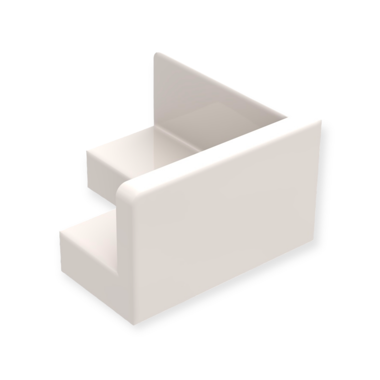 LEGO Panel 2x2x1 Corner in White