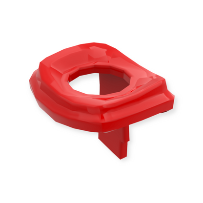 LEGO - Minifigur Schal lang gewickelt - Red