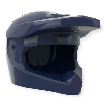 LEGO® Minifiguren Dirt Bike Helm in Dunkelblau – ®
