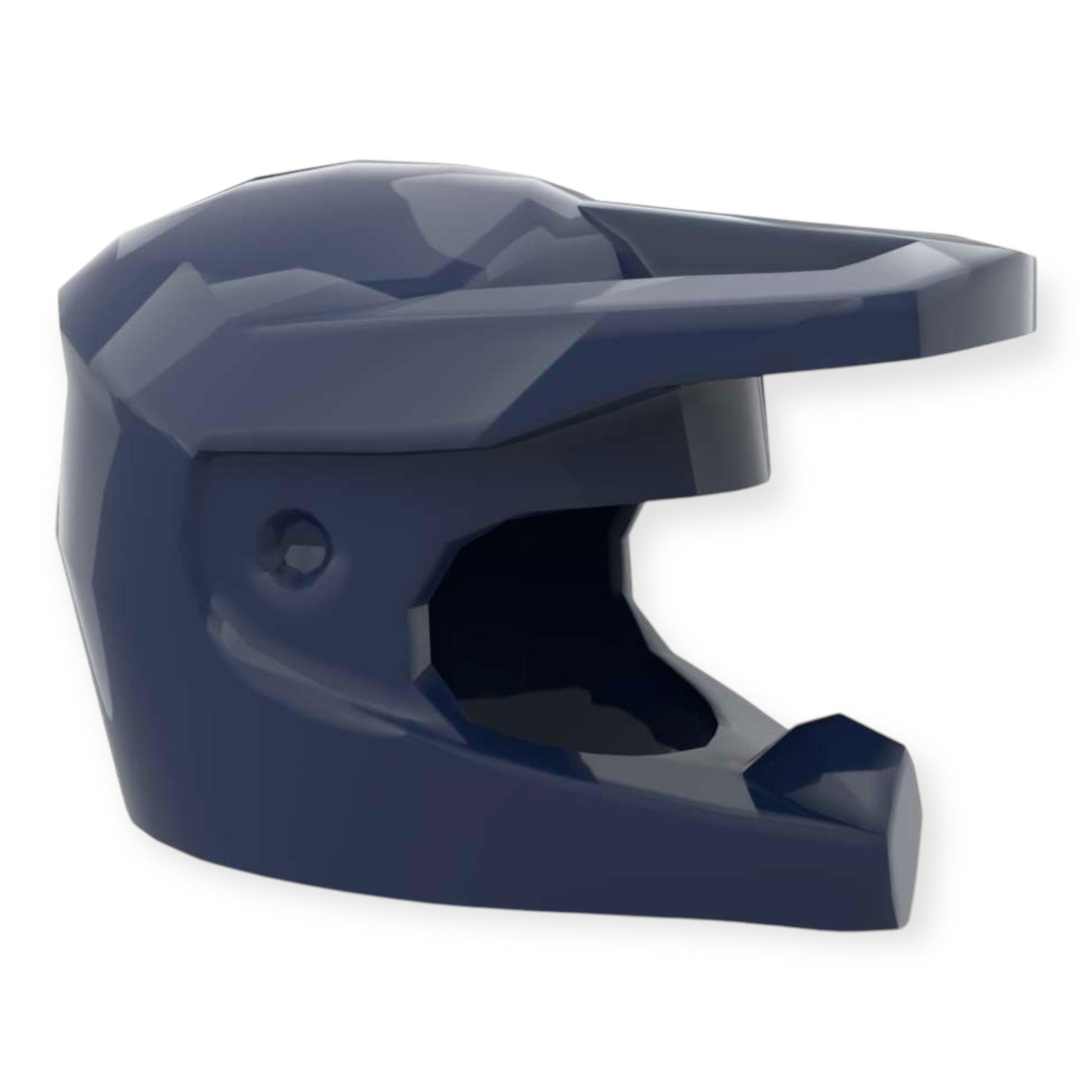 lego fahrradhelm kaufen LEGO® Minifiguren Dirt Bike Helm in Dunkelblau – Mjaysbricks.de®