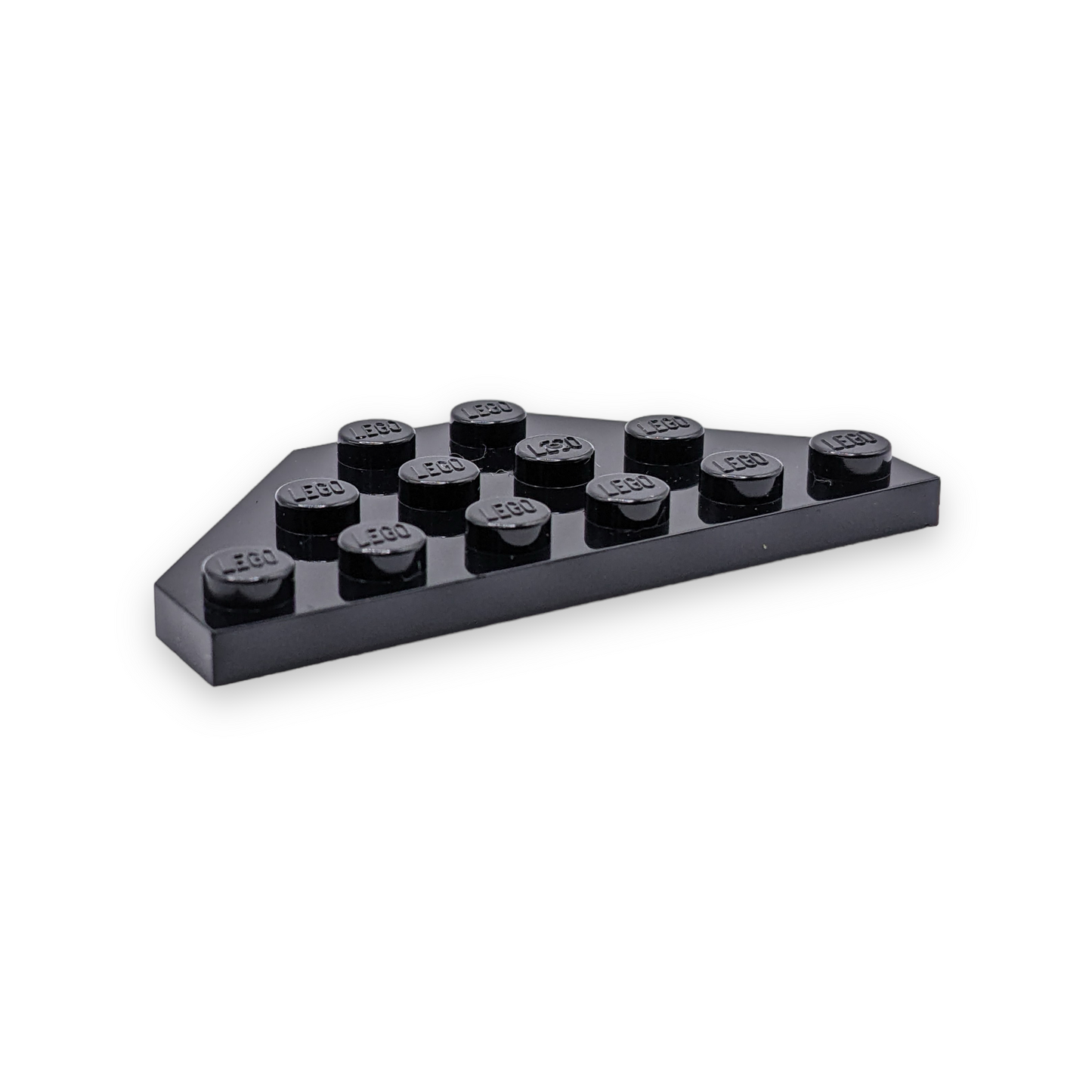 LEGO Wedge Plate 3x6 - in Black