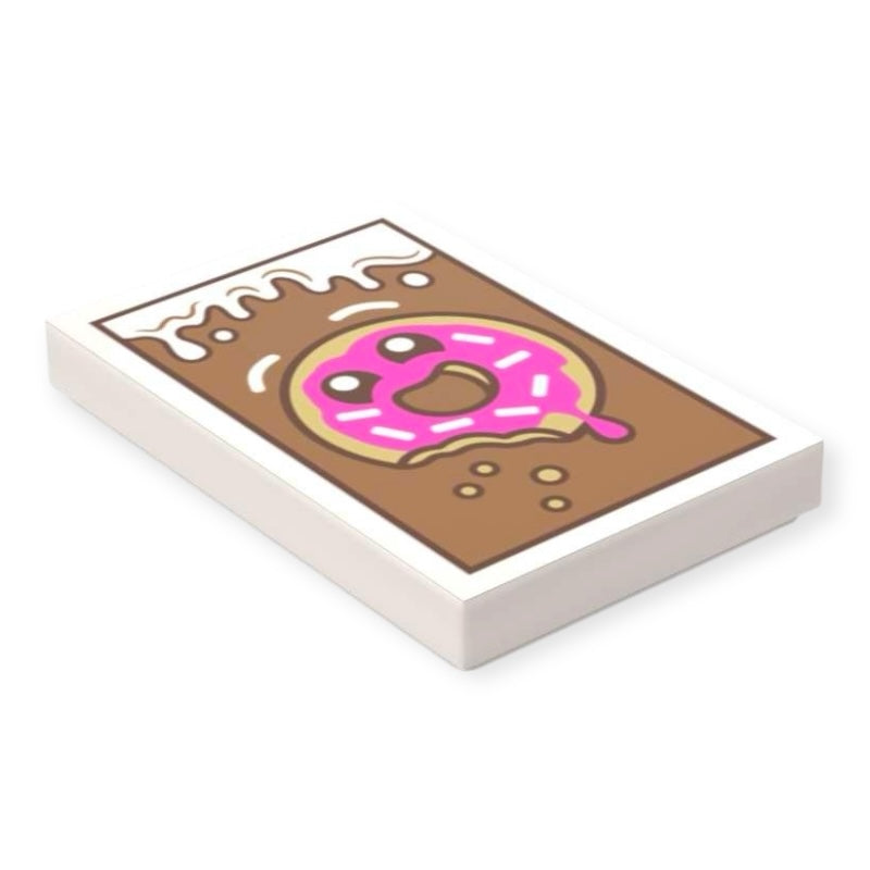 LEGO® Fliese 2x3 - Donut Werbeschild Nr. 2