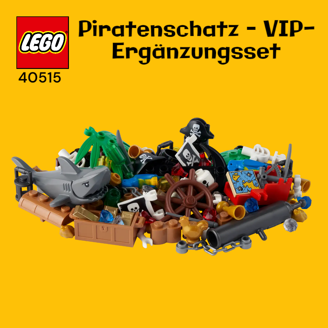 LEGO 40515  - Piratenschatz – VIP-Ergänzungsset
